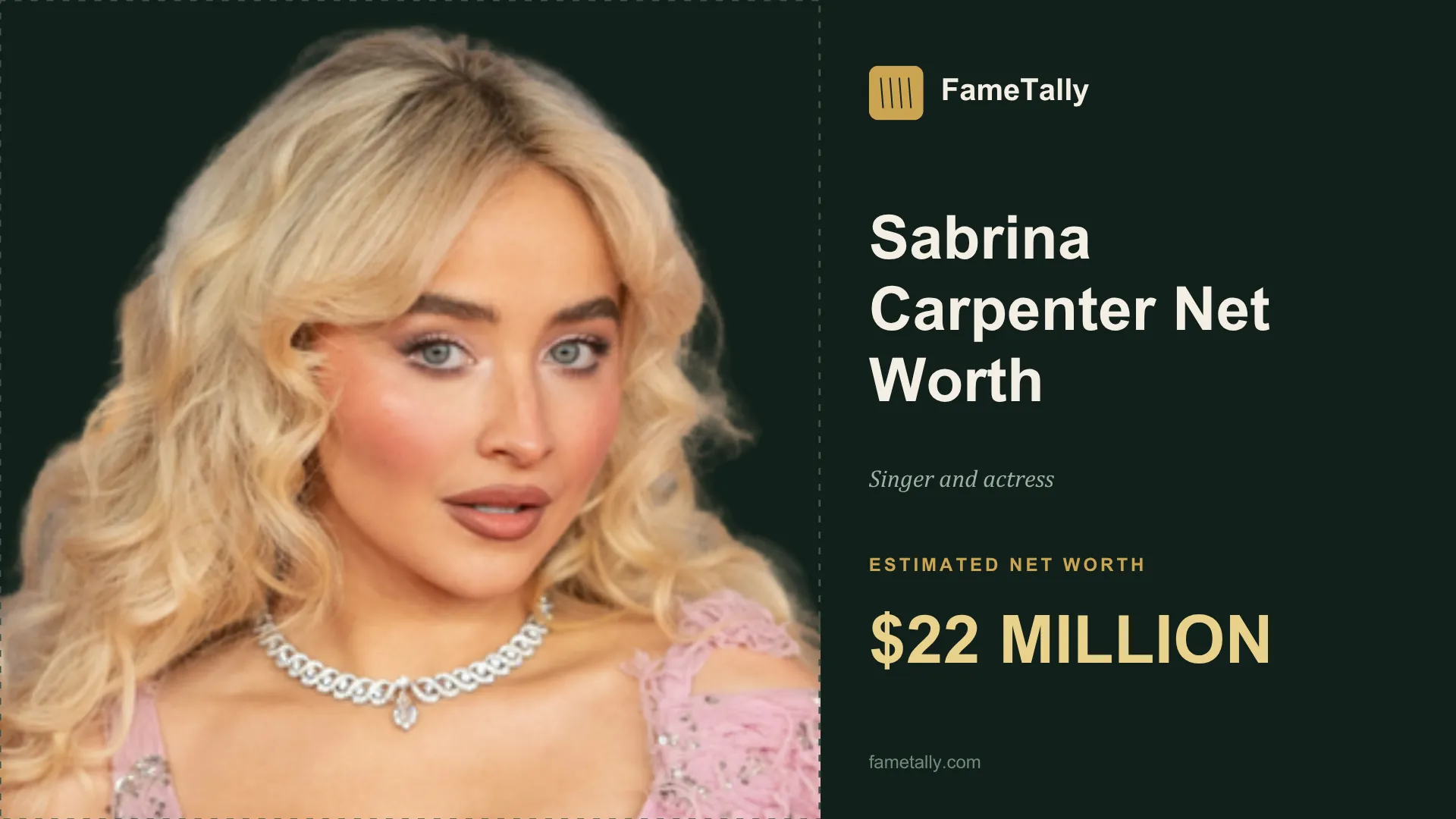 Sabrina Carpenter net worth 2026, Singer and actress