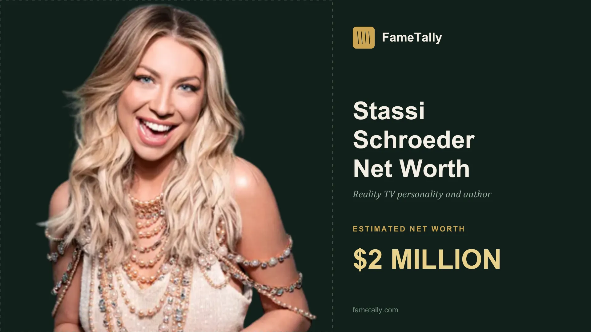 Stassi Schroeder Net Worth 2026 Stassi Schroeder net worth 2026, Reality TV personality and author